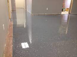 Create a custom epoxy floor. Epoxy Coating Dark Gray With Flecks And Polyurethane Top Coat This Was An Old Garage Floor Being Remodeled Into Office Epoxy Floor Flooring Solid Wallpaper