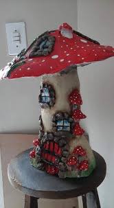 Pin Von Maria Celia Fuentes Auf Clay Cardboard Crafting In 2020 Kinder Lampen Deko Fee Gartenhauser