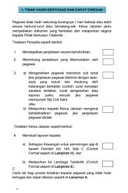 Tindakan indisiplin, terlambat masuk kerja selama lebih dari 4 kali dalam kurun waktu dua minggu. Panduan Mengurus Pegawai Tidak Hadir Bertugas Pekeliling Cikgu Share
