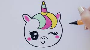 ️ supplies you might love (amazon affiliate links): How To Draw A Unicorn Face Easy Youtube