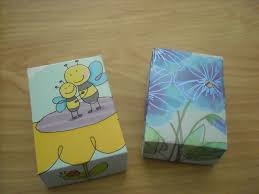 These little boxes were once made from greeting cards and held hankies and or other little treasures. Make Cute Boxes From Old Greeting Cards Recycle And Reuse Directions Can Be Found At The Artful C Greeting Card Box Greeting Card Gift Box Old Greeting Cards
