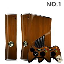 The console was made available in 4gb, 250gb, 320gb and 500gb variants. Xbox 360 Slim Console Skin Wood Collection Xbox Xbox 360 New Video Games