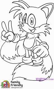 Tails is sonic's best friend and admirer. Classic Tails Sonic The Hedgehog Coloring Pages Bintang Hotteatime