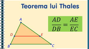 In geometry, thales's theorem states that if a, b, and c are distinct points on a circle where the line ac is a diameter, the angle abc is a right angle. Teorema Lui Thales Matera Ro Youtube