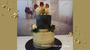 Te contamos como usarlo con estilo y elegancia. Madelin S Cakes No Twitter Pastel Negro Con Dorado En Crema Paso A Paso Https T Co Jydip32hzi Via Ytcreatorsit