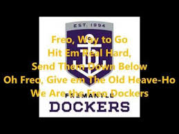Fremantle Dockers Theme Song Lyrics Afl Sing A Long Youtube Fremantle Dockers Theme Song Songs