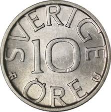 Sverige 5 öre 1927 kv 1+ se bild. 10 Ore Carl Xvi Gustaf Sweden Numista
