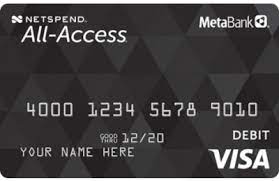 On 6/10 my ***** child received a debit card for a demand deposit account t (dda) and an account routing number and account number in the mail for a metabank dda account, in partnership with *****. Netspend All Access Account By Metabank Reviews July 2021 Supermoney