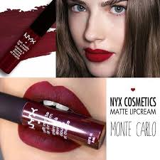 Nyx Professional Makeup Soft Matte Lip Cream In Monte Carlo Lovely Christmas Color Nyx Nyxcosmetics Nyxmattelipcrea Nyx Cosmetics Nyx Lipstick Nyx Makeup
