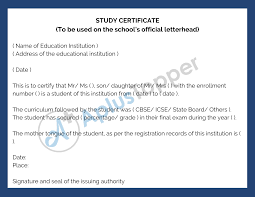 In this video, you will find sample request. Study Certificate Study Certificate Format Application Letter Form For School College Students A Plus Topper