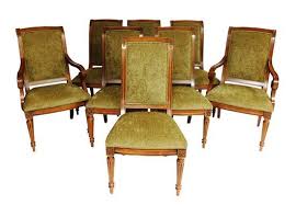 We did not find results for: Lot Ethan Allen Eight Dining Chairs Two Arm And Six Side Carved Frames Scrolled Back Moss Green Upholstery Raking Back Legs Flute