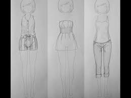 Anime and manga characters are drawn wearing different types of clothes hundreds and even thousands of times therefore their clothes is often drawn in a simplified manner. How To Draw Anime Clothes