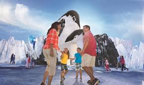 The whole arctic exhibit had icebergs and glaciers!… and the best part of the ride: Antarctica Empire Of The Penguin Officially Opens At Seaworld Orlando Attractions Magazine
