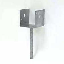Rcps Rebar Carport Saddle 4 X 4 The Simpson Strong Tie Rcps Series Rebar Carport Saddle Is Made With 13 Gauge Met Concrete Posts Wood Post Concrete Wood