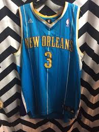 Get the nike charlotte hornets jerseys in nba fastbreak, throwback, authentic, swingman and many more styles at fansedge today. Adidas New Orleans Hornets Jersey 3 Chris Paul Nba Boardwalk Vintage