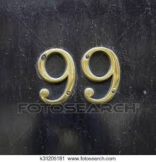 99 (2009 film), an indian hindi film. Zahl 99 Stock Bild K31205181 Fotosearch