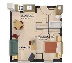 Home Design One Room Apartment Floor Plan Apartment Floor Plan Modern One Room House Floor Plans Des One Bedroom House One Room Houses Apartment Floor Plans