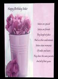 I'd never forget the times and events we have shared. Second Life Marketplace Happy Birthday Sister