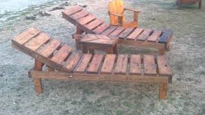 Reclaimed Pallet Wood Chaise Lounge Chairs Adjustable With Chevron Table By Todd Mcdonald 2 Bo Pallet Furniture Outdoor Wood Pallet Projects Pallet Lounge