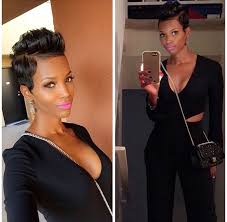 A L C Jumpsuit Ig Itsme Taniaxoxo Short Sassy Hair Rihanna Short Hair Hair Styles