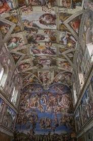 The First View Of The Paintings On The Ceiling In The Sistine Chapel 1st November 1512 Pope Jul Sistine Chapel Sistine Chapel Ceiling