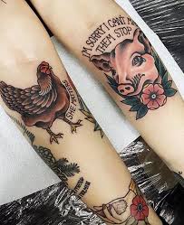 In modern days, commonly used skin includes silicone skin and pig skin, each of which has its own pros and cons. Pig Tattoo Ideas For Animal Lovers And Vegans
