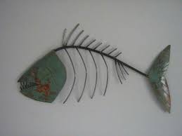 Steel Fish Sculpture Wall Art Metal Fish Wall Art Fish Sculpture Sheet Metal Art