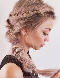 So i asked around and discovered that i could do it myself! The Beauty Department Your Daily Dose Of Pretty Diy Rose Pink Hair Braid
