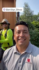 Happy Monday everybody! Today we start another @jameshardie project for  this beautiful home in Glen Ellyn. Stay tuned for the finished result.,  #aeroofingsiding #fyp #jameshardie