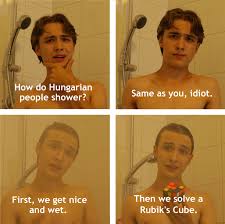How Hungarian People Showe How People Shower Know Your Meme