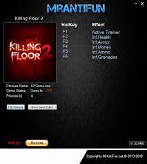 Killing Floor 2 Trainer 5 V1078 Mrantifun Download Free Vgtrainers Com