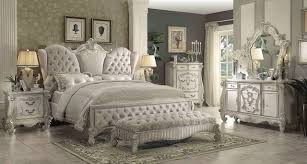 Save $522 was now 1077.95 $ 1,077. Acme Furniture 21127ek Versailles Ivory Velvet Bone White King Bedroom Set 3pc Walmart Com Walmart Com