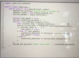 How can i convert a string into camel case using javascript regex? Solved This Is The Original Code But For The Out Put Shou Chegg Com