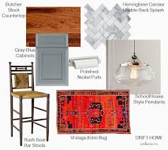 Drift Home Interior Design Kilim Rugs And My Kitchen Design Board Kitchen Inspiration Design Interior Design Inspiration Board Cottage Kitchen Design
