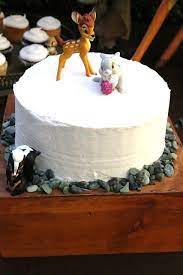 Bambi Woodland Baby Shower Party Ideas Photo 3 Of 27 Baby Shower Cakes Baby Shower Woodland Disney Baby Shower