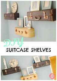 This luggage rack will be a practical addition to any. How To Make Easy Diy Suitcase Shelves Grillo Designs
