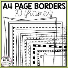 20 Free Transparent A4 Clip Art Page Borders Page Borders Page Borders Free Clip Art