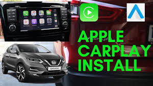 Nissan Qashqai X Trail 2014 2019 Integrated Apple Carplay Install Retains 360 View Camera Youtube