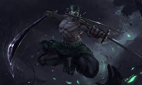 Looking for the best zoro wallpaper hd? Hd Wallpaper One Piece Roronoa Zoro Swords Green Eye Anime Holding Wallpaper Flare