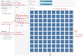 Tableau Playbook Waffle Chart Pluralsight