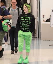 Sis Calm Down In 2020 Billie Billie Eilish Green Hair