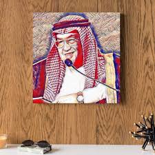 لوحه غازي القصيبي خشب ام دي اف مقاس 30x30 سنتيمتر موقع ماركات دوت كوم تسوق أونلاين بالسعودية لوحات فنية تيشرتات والمزيد