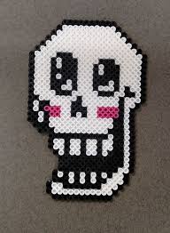 Undertale Papyrus Blushing Perler Diy Perler Beads Perler Bead Art Undertale Pixel Art