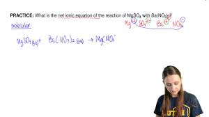 If an atom or group loses since ordinary matter is electrically neutral, ions normally exist as groups of cations and anions such that the sum total of positive and negative charges is zero. Solution What Is The Net Ionic Equation O Clutch Prep