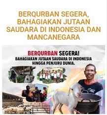 Contoh makalah qurban ini bisa didownload dalam format document.doc atau.docx yaitu format file yang bisa diedit dengan menggunakan aplikasi pengolah kata atau software word processor yang biasa digunakan di komputer atau laptop anda untuk mengetik yaitu seperti microsoft office, open office, atau pun software word processor lain misalnya untuk android seperti polaris office, microsoft. Global Qurban Act Bantu Sesama Di Tengah Pandemi Covid 19 Republika Online