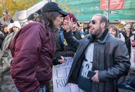 Mainstream culture is expecting everyone to side with the idea that fringe 'conspiracy theories' are. Anti Masker Chris Sky Charged With Assaulting Officer Making Death Threats 680 News