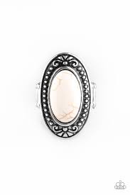 See more ideas about paparazzi accessories, paparazzi jewelry, paparazzi. Paparazzi Mesa Meadows White Stone Silver Frame Ring