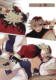 kochou shinobu and douma (kimetsu no yaiba) drawn by ah-lyong_lee | Danbooru