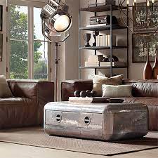Crafted by artisans, each piece is unique. Timothy Oulton Blackhawk Coffee Table Small Stocktons Designer Furniture