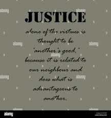 Aristotle Quotes. Justice alone of the virtues is thought Stock Vector  Image & Art - Alamy